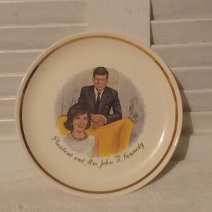 Vintage Kennedy Plate